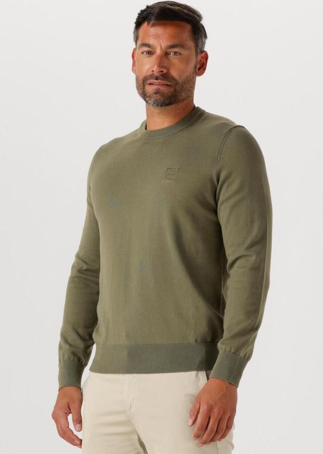 Boss Orange Regular fit gebreide pullover van een mix van katoen en kasjmier - Foto 4