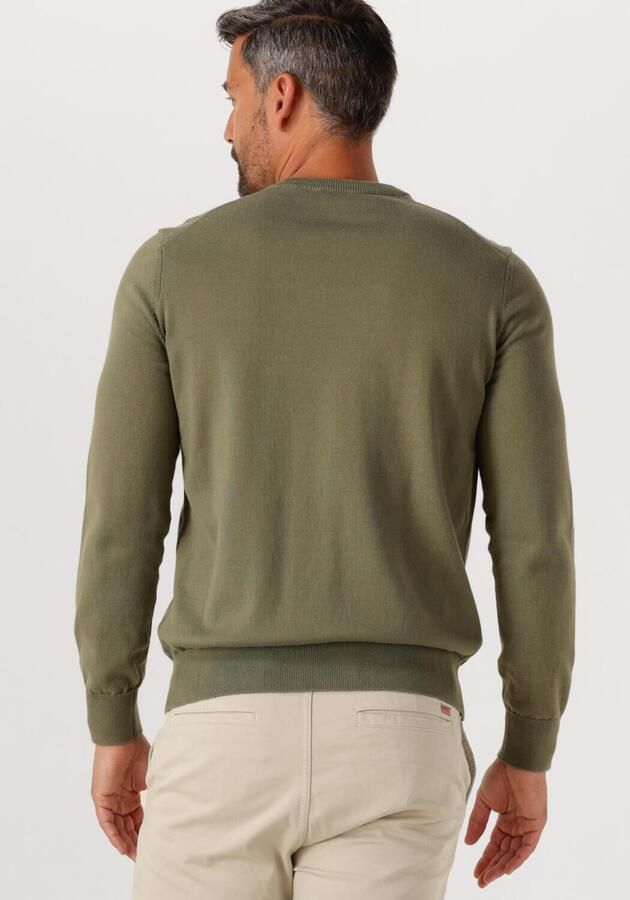 Boss Orange Regular fit gebreide pullover van een mix van katoen en kasjmier