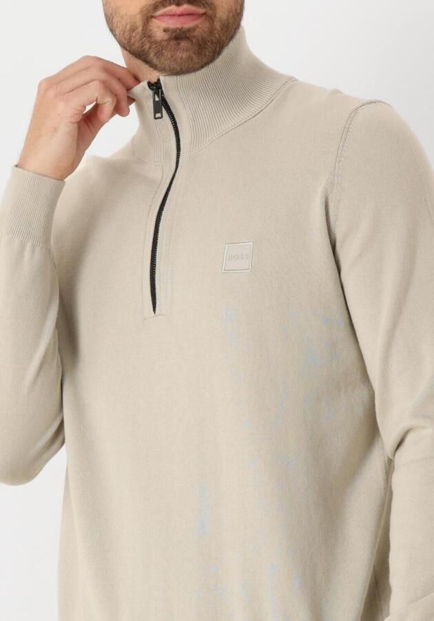 Boss Orange Stijlvolle Pullover met Kanobix Design Beige Heren - Foto 2
