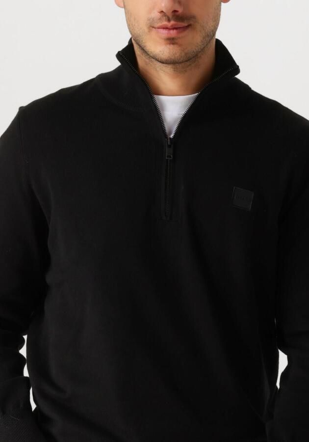 Boss Orange Regular fit schipperstrui van een mix van katoen en kasjmier model 'KANOBIX_S'