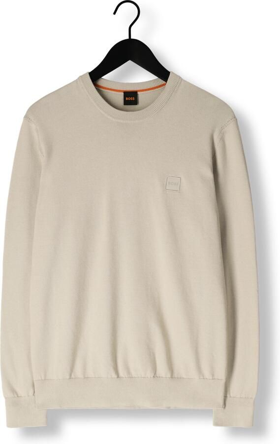 Boss Orange Regular fit pullover van een mix van katoen en kasjmier model 'KANOVANO' - Foto 3