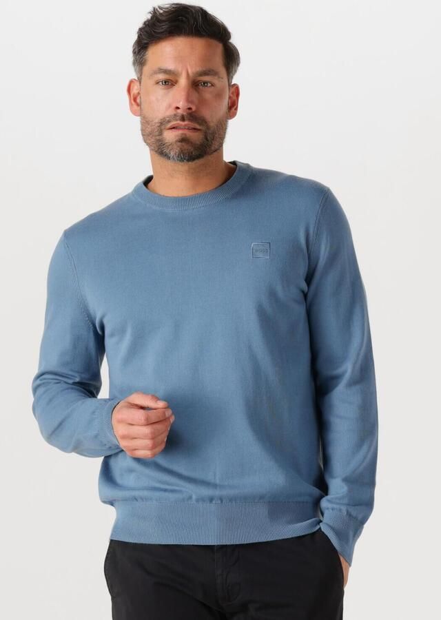 BOSS ORANGE Heren Truien & Vesten Kanovano_s 10265856 01 Blauw - Foto 4