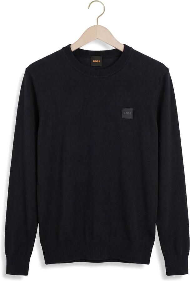 Boss Orange Gebreide pullover met ronde hals model 'Kanovano' - Foto 4