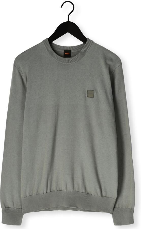 Boss Orange Regular fit gebreide pullover van een mix van katoen en kasjmier model 'KANOVANO_S' - Foto 4