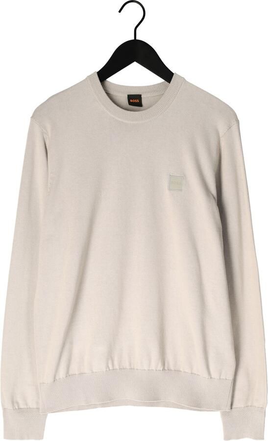 Boss Orange Regular fit pullover van een mix van katoen en kasjmier model 'KANOVANO' - Foto 4
