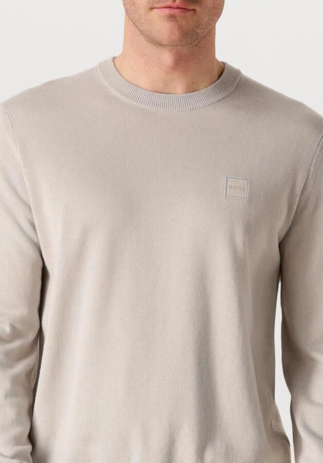 Boss Orange Regular fit pullover van een mix van katoen en kasjmier model 'KANOVANO' - Foto 3