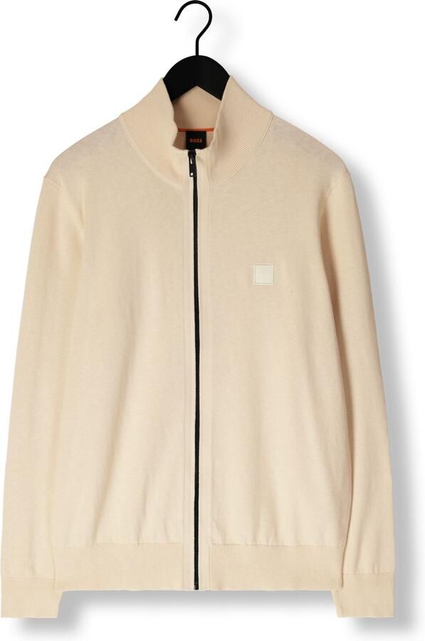 BOSS ORANGE Heren Truien & Vesten Kanozip_s 10272322 01 Ecru - Foto 3