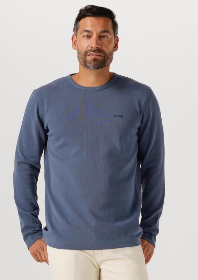 BOSS ORANGE Heren Truien & Vesten Tempesto Blauw - Foto 4