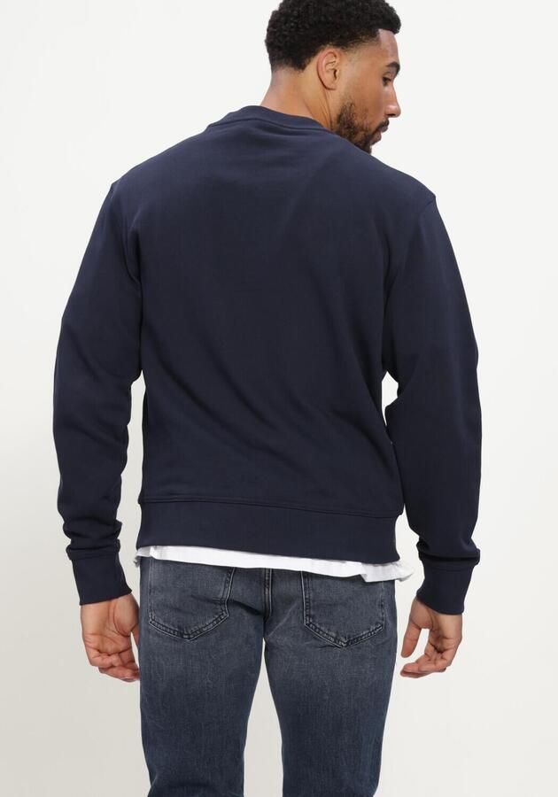 BOSS ORANGE Heren Truien & Vesten We_logo Donkerblauw - Foto 3