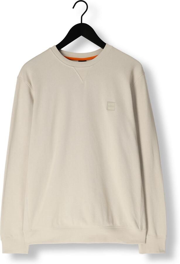 Boss Orange Regular fit sweatshirt van puur katoen model 'WESTART' - Foto 3