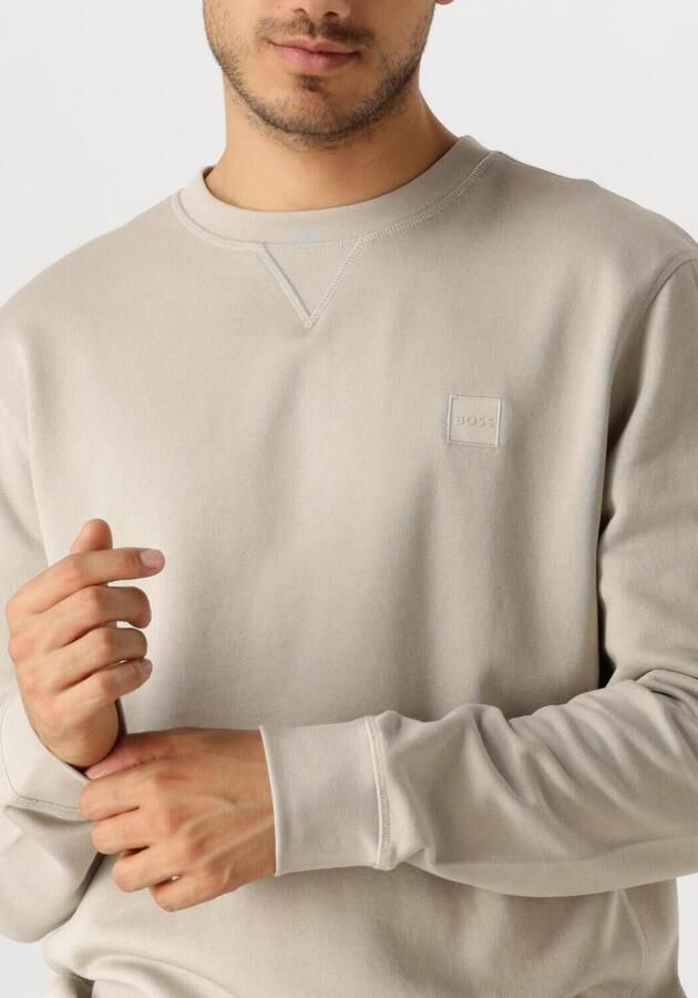 Boss Orange Regular fit sweatshirt van puur katoen model 'WESTART' - Foto 2