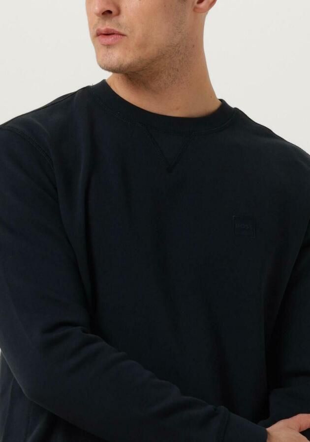 BOSS ORANGE Heren Truien & Vesten Westart 10234591 02 Donkerblauw - Foto 2