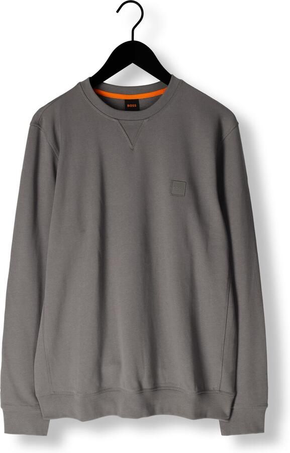 Boss Orange Regular fit sweatshirt van puur katoen model 'WESTART' - Foto 3