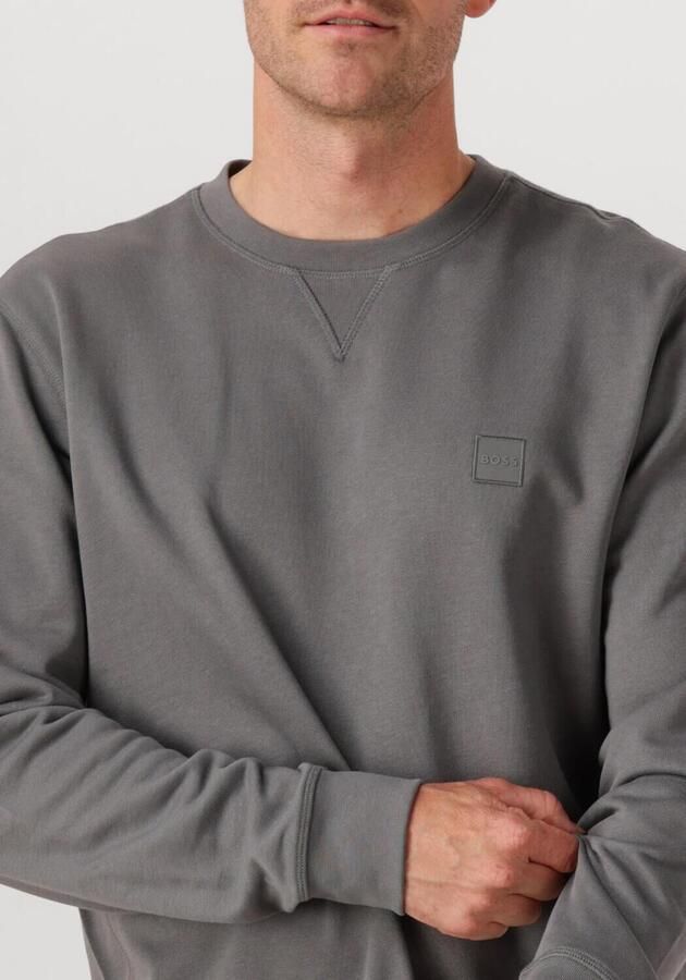 Boss Orange Regular fit sweatshirt van puur katoen model 'WESTART' - Foto 2