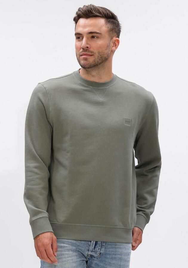 Boss Orange Relaxed fit sweatshirt van puur katoen Modell 'WESTART'
