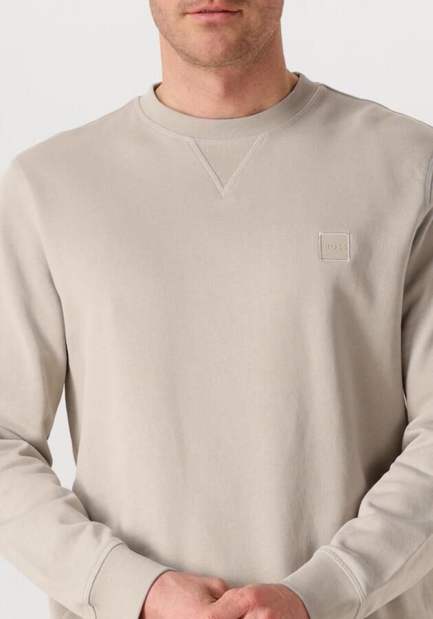 Boss Orange Regular fit sweatshirt van puur katoen model 'WESTART' - Foto 3