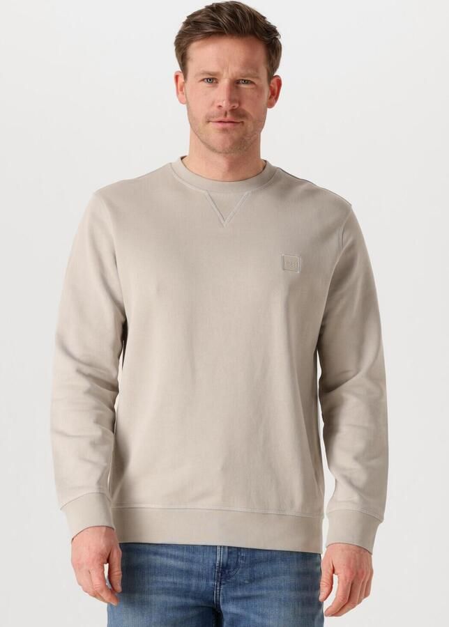 Boss Orange Regular fit sweatshirt van puur katoen model 'WESTART'