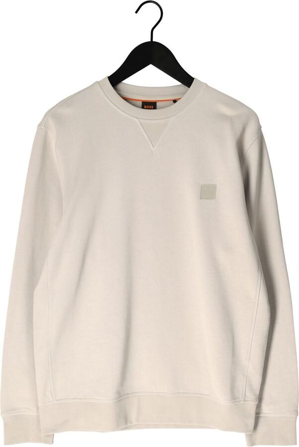 Boss Orange Regular fit sweatshirt van puur katoen model 'WESTART' - Foto 4
