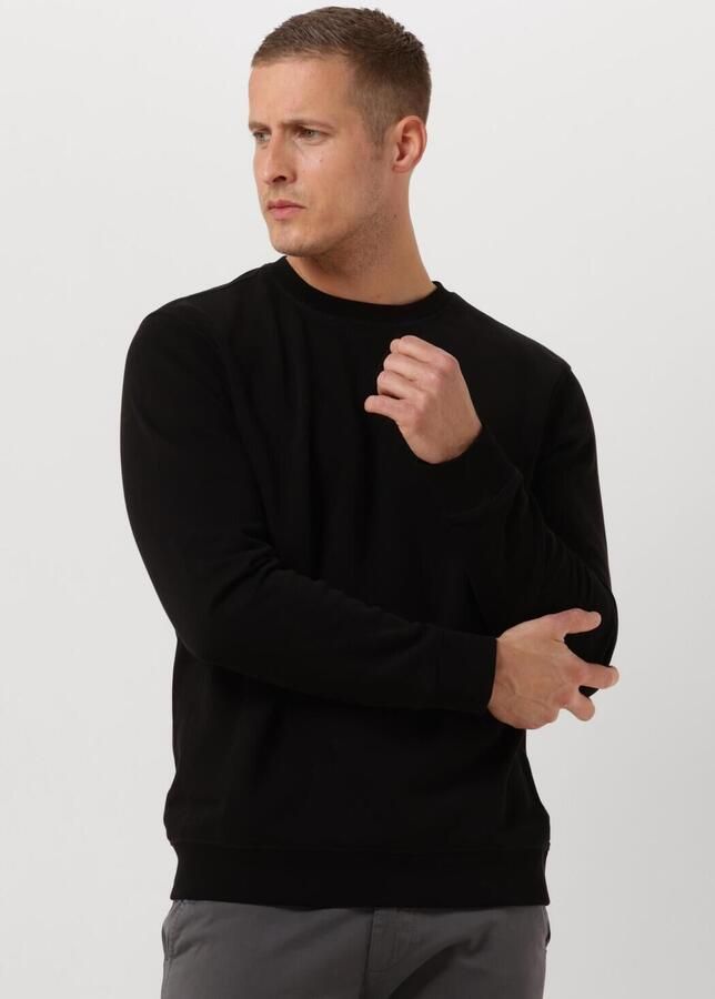 Boss Orange Katoenen Sweatshirt Upgrade Moderne Stijl Black Heren - Foto 4