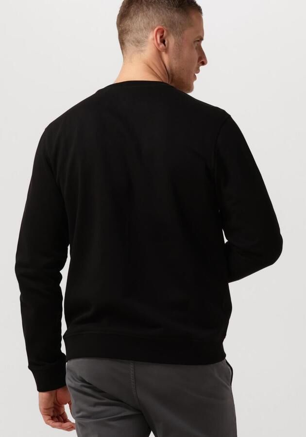 Boss Orange Katoenen Sweatshirt Upgrade Moderne Stijl Black Heren