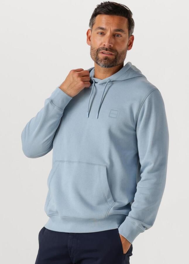 BOSS ORANGE Heren Truien & Vesten Wetalk Lichtblauw - Foto 4