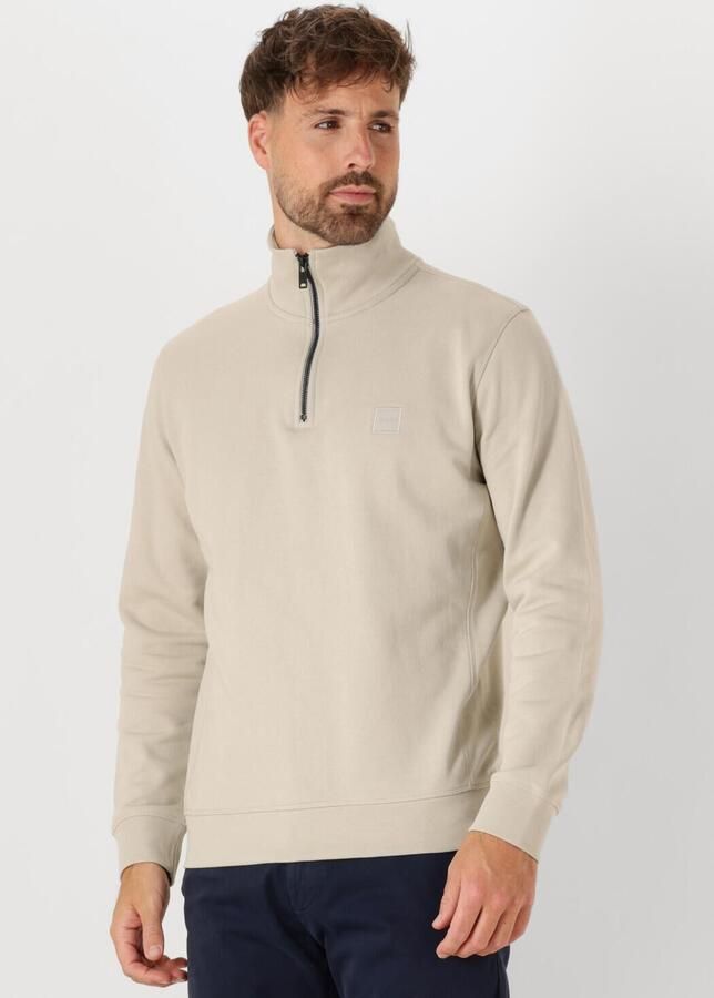 Boss Orange Sweatshirt Zetrust met een ritssluiting bij de kraag (1-delig) - Foto 4