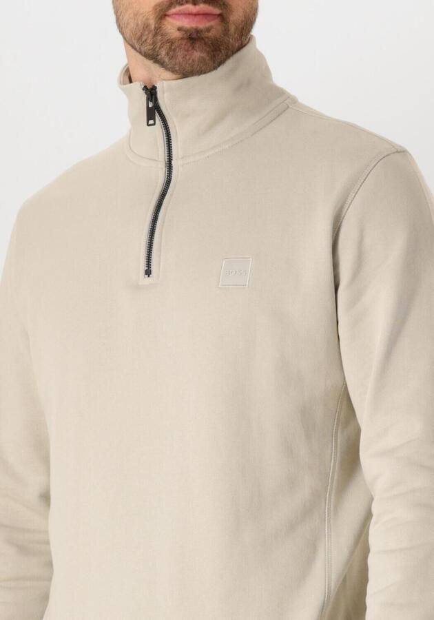 Boss Orange Sweatshirt Zetrust met een ritssluiting bij de kraag (1-delig) - Foto 2