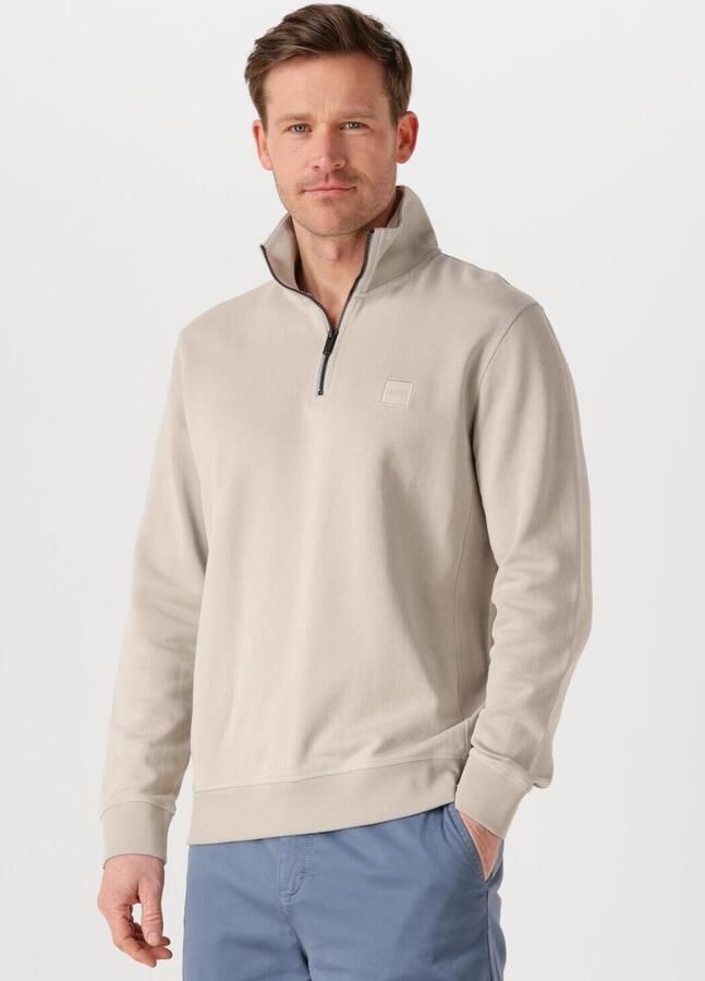 Boss Orange Regular fit sweatshirt van puur katoen model 'ZETRUST'