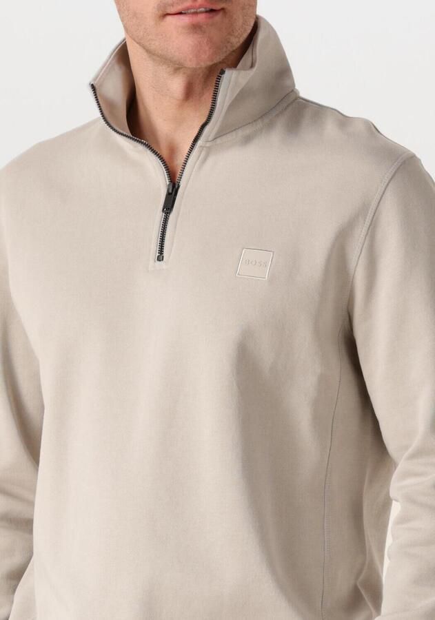 Boss Orange Regular fit sweatshirt van puur katoen model 'ZETRUST' - Foto 2