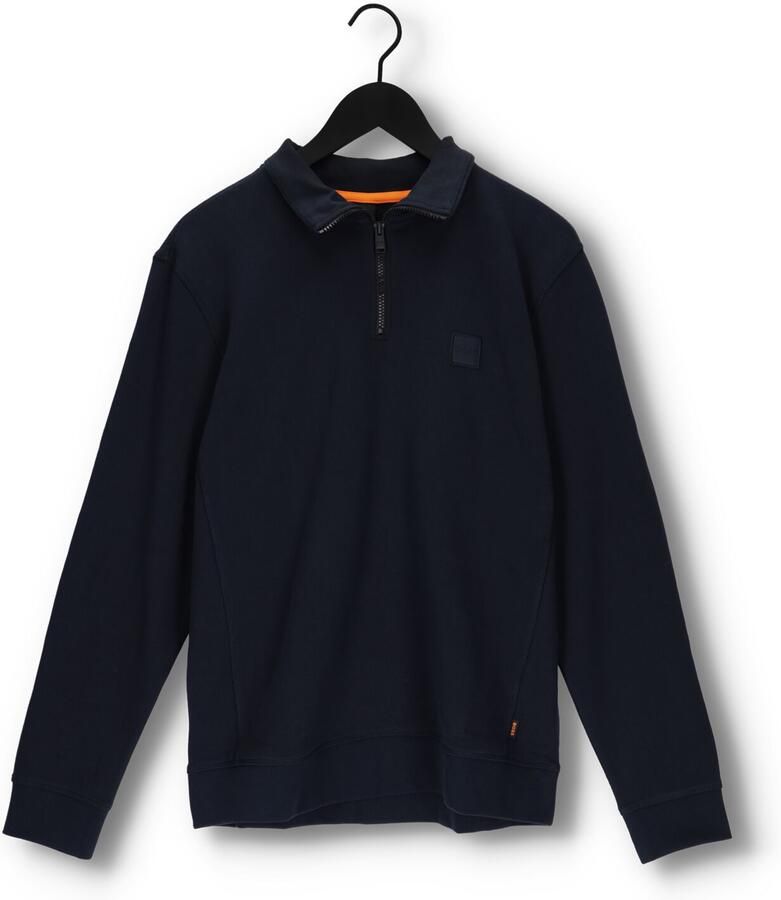 Boss Orange Sweatshirt Zetrust met een ritssluiting bij de kraag (1-delig)