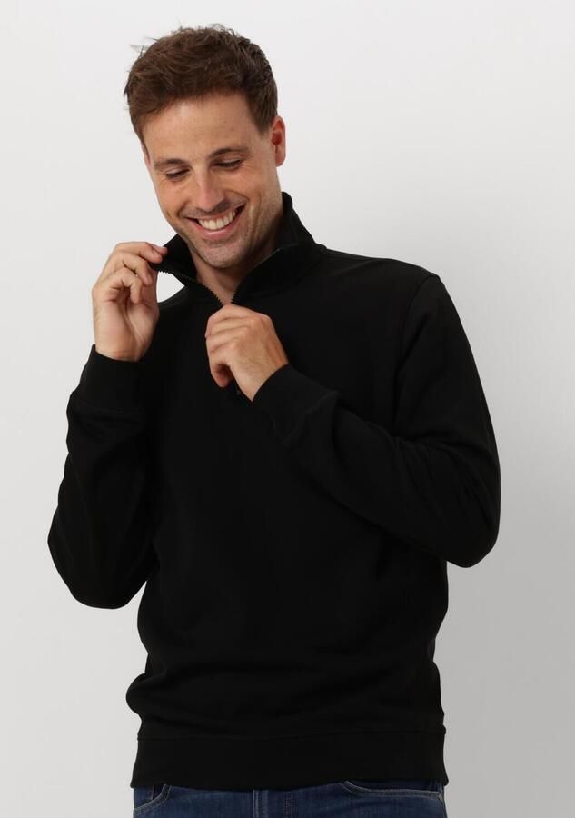 Boss Orange Sweatshirt Zetrust met een ritssluiting bij de kraag (1-delig) - Foto 4