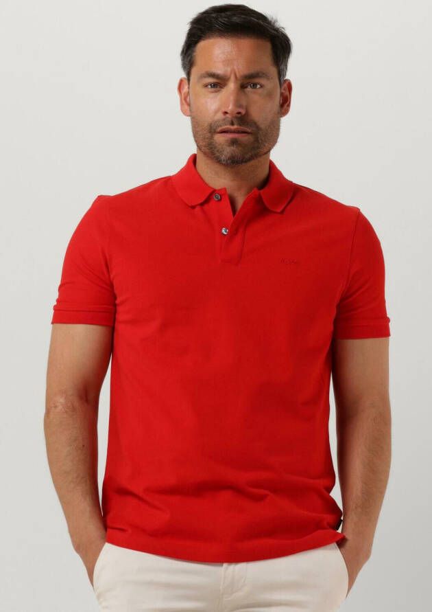 Hugo Boss Heren Polo & T-shirts Pallas Rood Red Heren