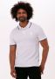 BOSS Casual polo Passertip met contrastbies white - Thumbnail 1