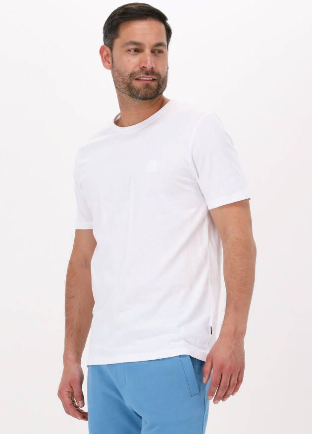 Boss Orange Ontspannen fit T-shirt White Heren