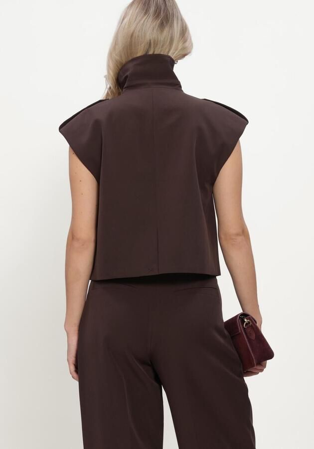 BRUUNS BAZAAR Dames Blazers Rubysusbblita Waistcoat Bruin - Foto 3