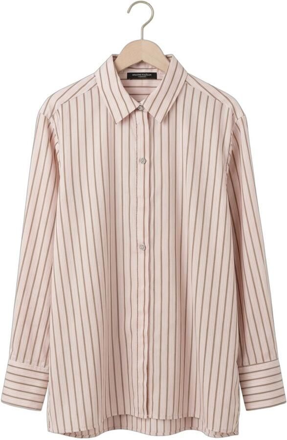 BRUUNS BAZAAR Dames Blouses Arengabbyina Shirt Lichtroze - Foto 4
