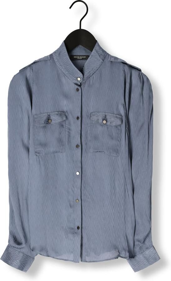 Bruuns Bazaar Vintage Indigo Stijlvol Overhemd Blue Dames - Foto 3