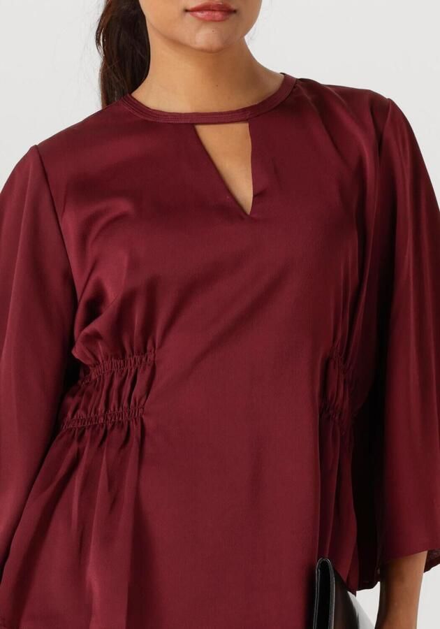 BRUUNS BAZAAR Dames Blouses Bbvenila Blouse Bordeaux - Foto 3