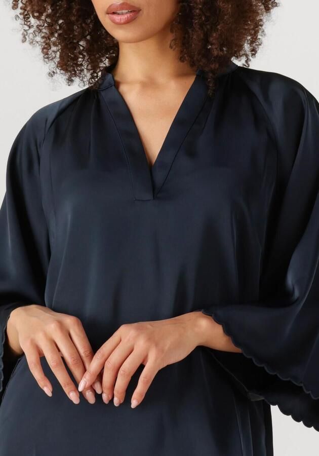BRUUNS BAZAAR Dames Blouses Bbwinny Blouse Donkerblauw - Foto 2