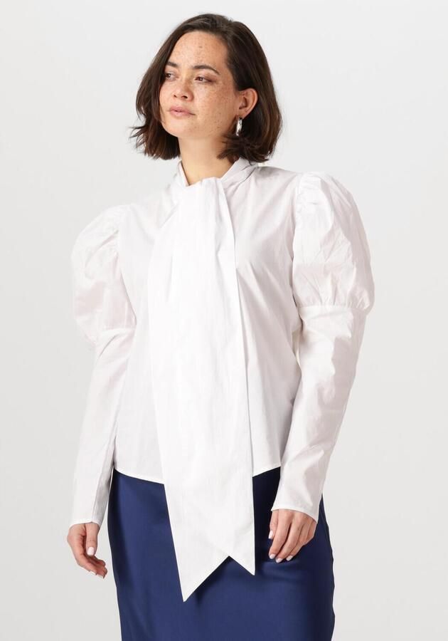 BRUUNS BAZAAR Dames Blouses Bbzekia Shirt Wit - Foto 4