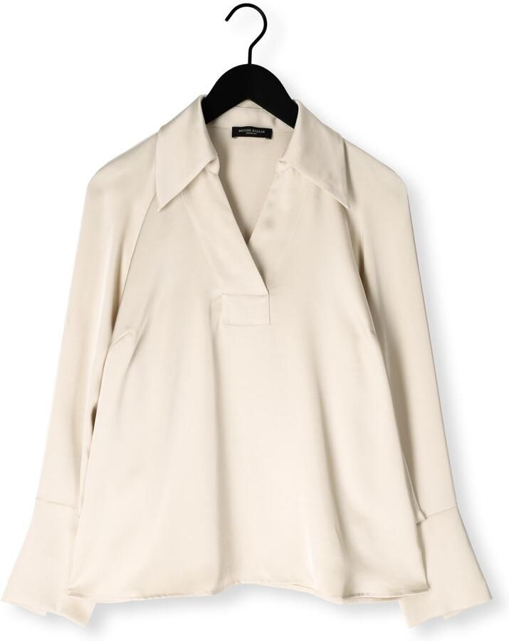 BRUUNS BAZAAR Dames Blouses Beckiabbkassindra Blouse Creme - Foto 2