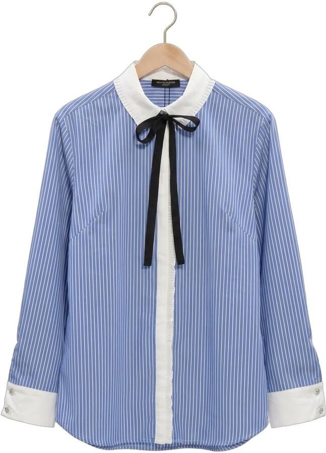 BRUUNS BAZAAR Dames Blouses Borassusbbziana Shirt Blauw - Foto 2