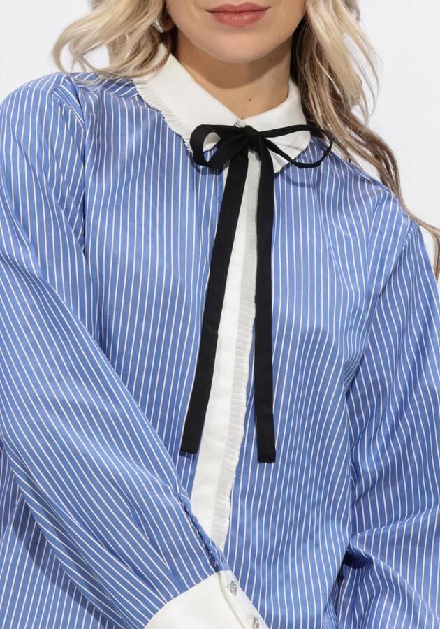 BRUUNS BAZAAR Dames Blouses Borassusbbziana Shirt Blauw - Foto 4
