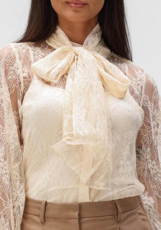 BRUUNS BAZAAR Dames Blouses Buglebbomassa Blouse Creme - Foto 2