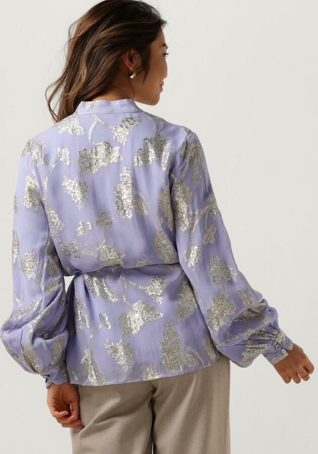 BRUUNS BAZAAR Dames Blouses Juneberry Charlottas Shirt Lila