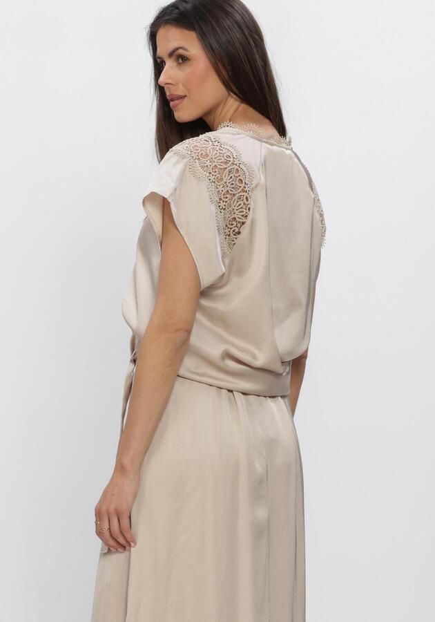 BRUUNS BAZAAR Dames Blouses Weckiabbsynje Blouse Beige - Foto 2