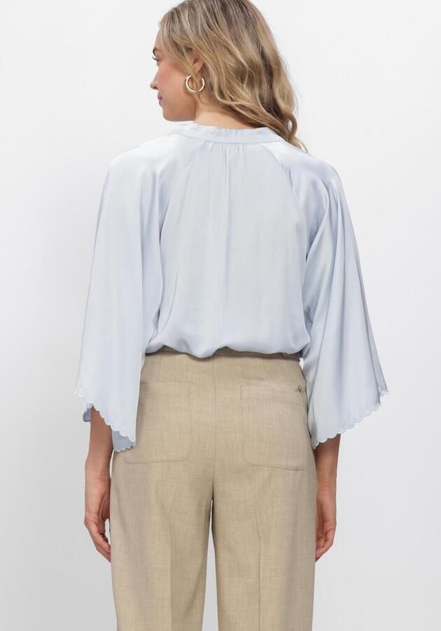 BRUUNS BAZAAR Dames Blouses Weckiabbwinny Blouse Lichtblauw - Foto 4