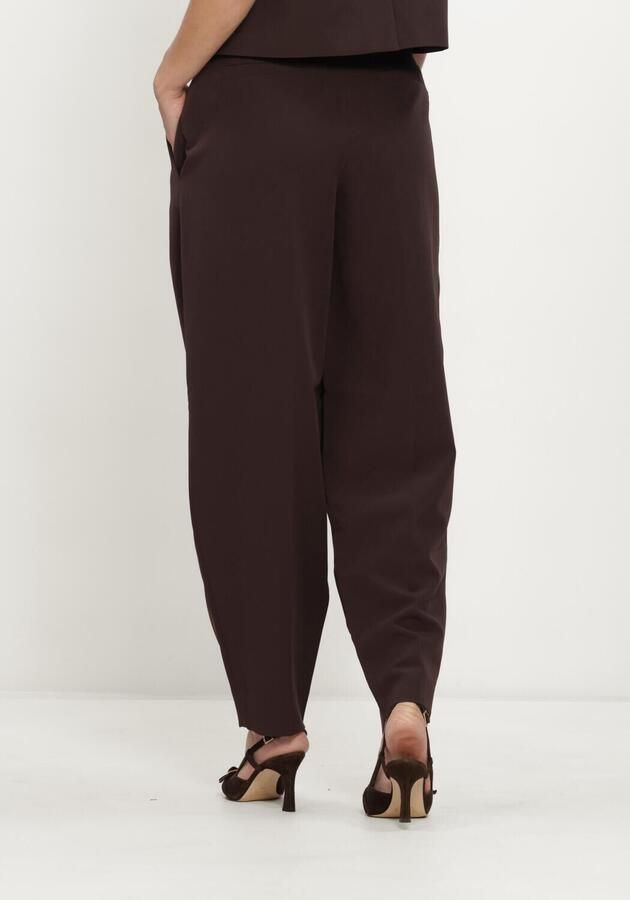 BRUUNS BAZAAR Dames Broeken Rubysusbbjonat Pants Bruin - Foto 3