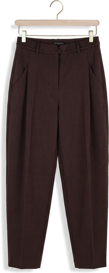 BRUUNS BAZAAR Dames Broeken Rubysusbbjonat Pants Bruin - Foto 4