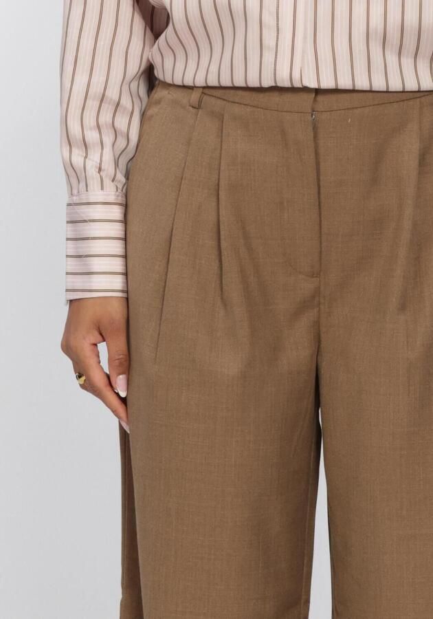 BRUUNS BAZAAR Dames Broeken Waterlilybbvala Pants Bruin - Foto 3
